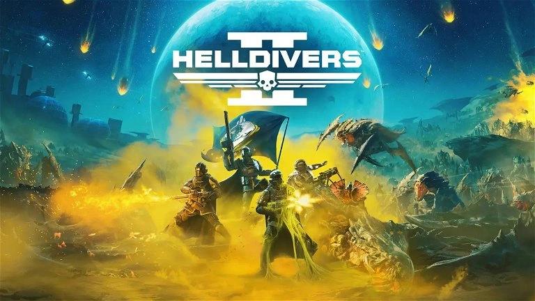 Helldivers two poster